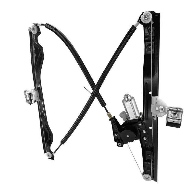 FFFauto 741-690 Front Driver Side Window Regulator Motor Compatible with Chevrolet Trailblazer 2002-2009/Buick Rainier 2004-2007/GMC Enovy 2002-2009/Isuzu Ascender 2003-2008/Saab9-7 2005-2009 SUV - Image 1